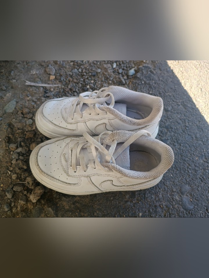White Air Force Shoes 10c Used